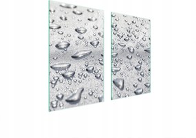 Üveg Tűzhelyvédő Főzőlap 75x52 Csepp Edzett Üveg