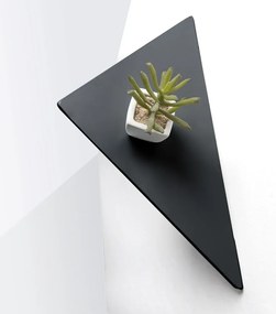 Fekete fém fali polc Upp – Kave Home