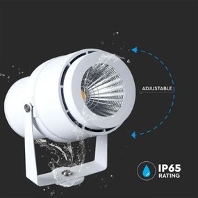 LED Kültéri lámpa LED/12W/110-240V IP65 3000K fehér
