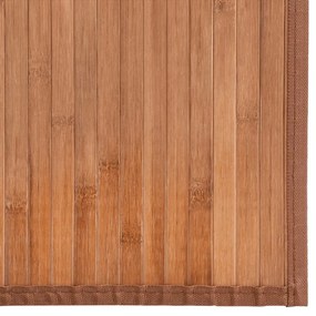 négyszögletű természetes bambusz szőnyeg 70 x 300 cm