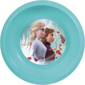 Disney Jégvarázs Blue Forest műanyag mélytányér