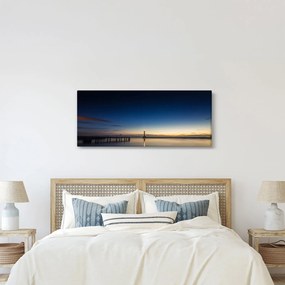 Egy világítótorony képe a távolban (120x50 cm)