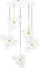 King Home CAPRI DISC XCP9148-5A Függőlámpa 10x7W/LED 3000K IP20