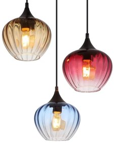 Globo 15748-3HR - Csillár zsinóron SANDER 3xE27/60W/230V