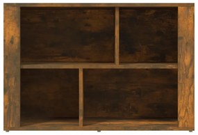 füstös tölgy színű szerelt fa tálalószekrény 80x30x54 cm