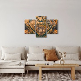 Kép - Szív alakú folyó (90x60 cm)