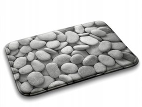 Trendi fürdőszobaszőnyeg Kő tengerpart 75x45 cm