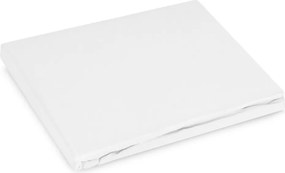 Szatén gumis lepedő Basic 160x200 Eurofirany fehér