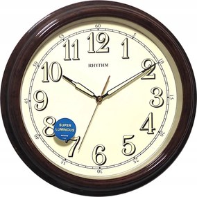 Jól Olvasható Elegáns Rhythm Falióra Világít 713