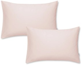 Standard 2 db rózsaszín pamutszatén párnahuzat, 50 x 75 cm - Bianca