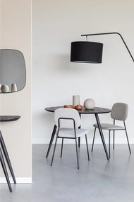 Teakfa kerek étkezőasztal 76x111 cm Webster – White Label