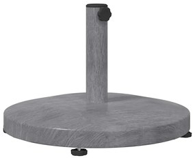 Kültéri Napernyő Tartók Sötét fa 48 x 48 x 32 cm Acél, Beton