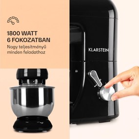 Klarstein Bella, konyhai robotgép, 1800 W, 2,7 PS, 5,2 L