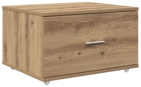 Fiókos szekrény Artisan tölgy Forgácslap, Laminált Közepes