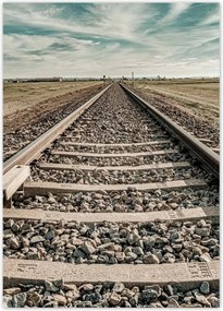 Poszterek 50x70 Vasúti sínek Vasút