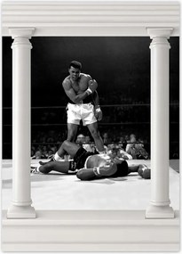 Poszterek 50x70 Muhammad Ali Ökölvívás Harc