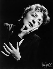 Fotográfia Edith Piaf, photographed on 5 September 1955, Seymour, Maurice