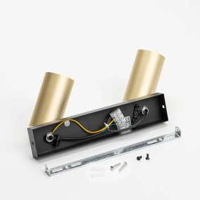 Brilagi - LED dimmelhető spotlámpa SELE GOLDEN 2xGU10/6,5W/230V fekete/arany