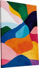 Vászonkép Színes Absztrakt Világos otthon nappali 50x70