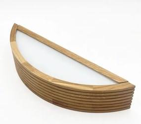 Brilagi - LED fali lámpa CARVALHO MODERN 1xE27/60W/230V tölgy