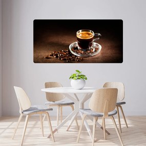 PIPPER. Öntapadós textiltapéta "Kávéscsésze 2"