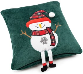 4Home Snowman karácsonyi párnahuzat, 40 x 40 cm