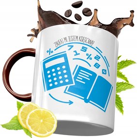 Bordó Bögre Könyvelőnek Születésnapra Ajándék fényképes nyomattal