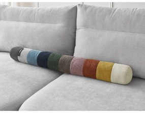 Világosszürke sarokkanapé Aden – Bobochic Paris