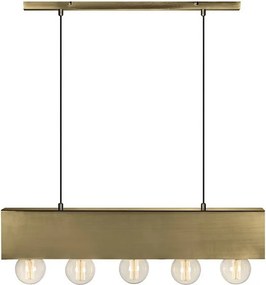 MARKSLÖJD 107038 COUTURE Modern Függesztett Lámpa Patina E27 IP20
