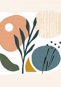 Poszter 42x59,4cm Pasztell Gyümölcs