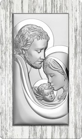 Ezüst kép Szent Család Gravírozás Ingyen! 6650/5S