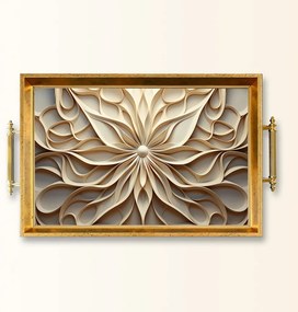 Üveg tálca, 38×24 cm – TPEA9800