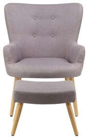 Szürke fotel Coco - Støraa