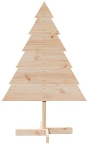 tömör fa karácsonyfa-dekoráció 110 cm