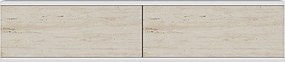 Aplos 120 - White, Travertine