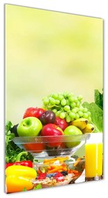 Üvegfotó Zöldség és gyümölcs osv-78204101