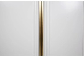 Világosszürke borovi fenyő ruhásszekrény 110x215x62 cm Organize – WOOOD