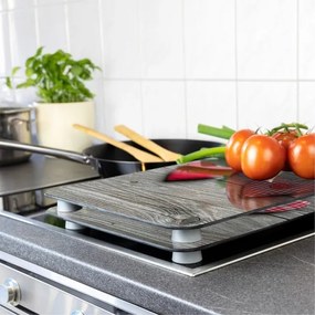 WENKO 2521481100 - 30x52 cm-es színes/szürke/átlátszó fedőlap