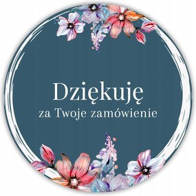 Gyertya matricák "köszönjük a rendelésedet" dekorációs matricák 20 Darab