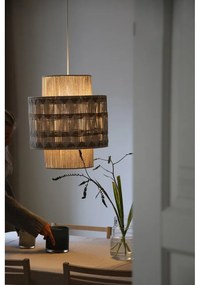 Natúr színű függőlámpa textil-juta búrával ø 45 cm Ano – Markslöjd