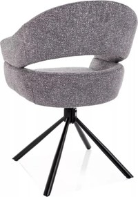 Borgo Leo forgatható étkezőszék szürke