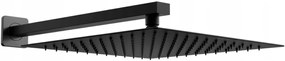 Mexen Slim esőfej 30 x 30 cm zuhanykarral 40 cm, fekete, 79130112-70
