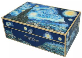 Üveg ékszertartó doboz Van Gogh Csillagos éj