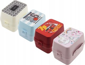 Uzsonnás doboz evőeszközökkel