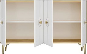 Enlem 120 - Sapphire Oak, White