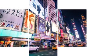 Kép - New York Theater District (90x60 cm)