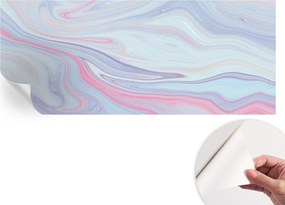 Öntapadós tapéta Divatos 3D fali ragasztó Pasztell örvény 250x104 cm