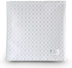 Teflonos Fehér-Ezüst Vízlepergető Asztalterítő 140x140 cm