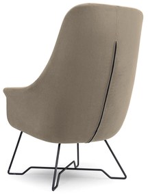 Fotel Eliah (taupe). Akció -16%. 1098190