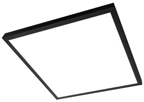 Brilagi - LED Fürdőszobai mennyezeti lámpa FRAME LED/50W/230V 60x60 cm IP44 fekete